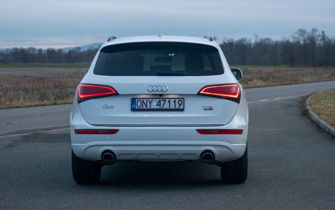 Audi Q5 cena 69500 przebieg: 215000, rok produkcji 2016 z Nysa małe 436